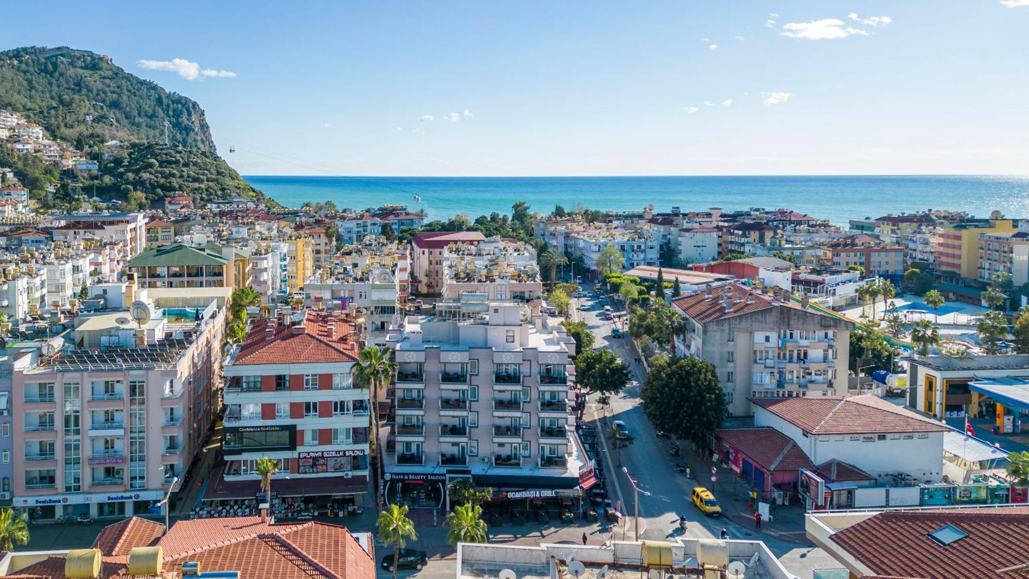 Aslan Corner Hotel Алания Экстерьер фото