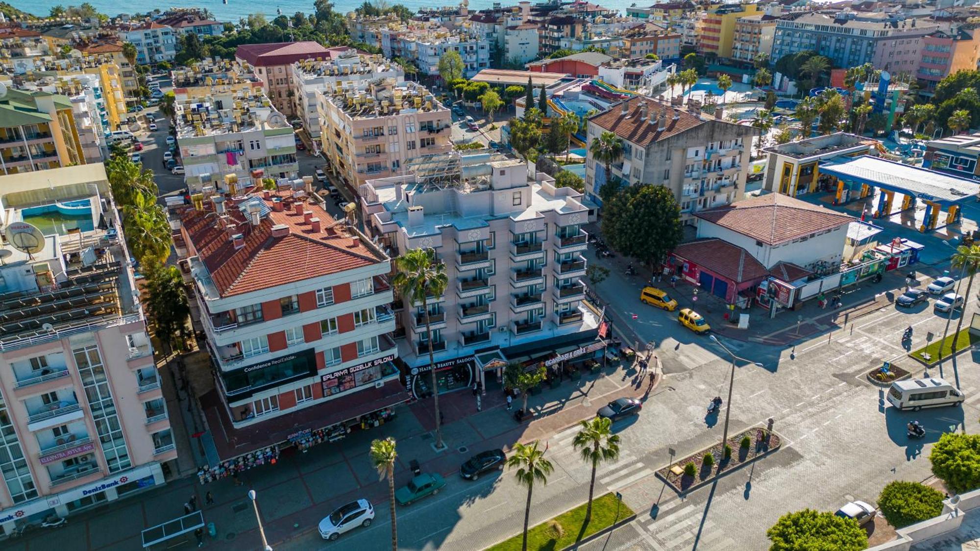 Aslan Corner Hotel Алания Экстерьер фото